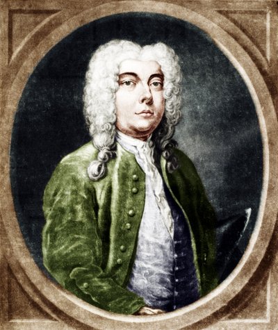 Francesco Bernardi SENESINO - grawerowanie. Włoski męski mezzosopran kastrat. 1680-1750. śpiewał w towarzystwie Haendla. Stworzył wiele ról w operach Haendla. Wykastrowany. autorstwa Unbekannt