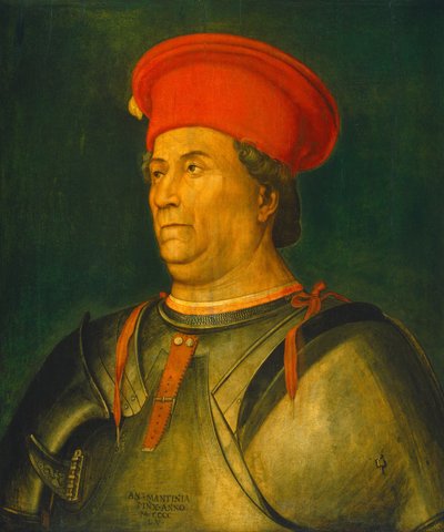 Francesco Sforza, prawdopodobnie ok. 14801500. autorstwa Unbekannt