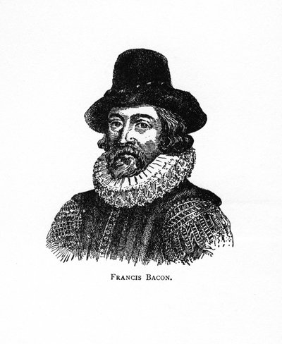 Francis Bacon, 1. wicehrabia St Albans, angielski filozof, naukowiec i mąż stanu, XX wiek autorstwa Unbekannt