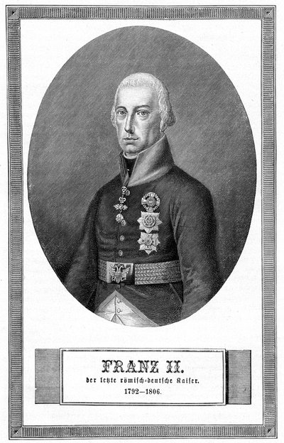 Franciszek II, cesarz rzymski, 1900 autorstwa Unbekannt