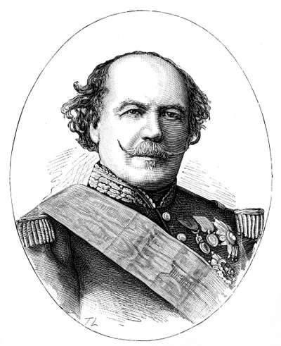 Francois Certain Canrobert 1809-1895, generał i marszałek Francji autorstwa Unbekannt