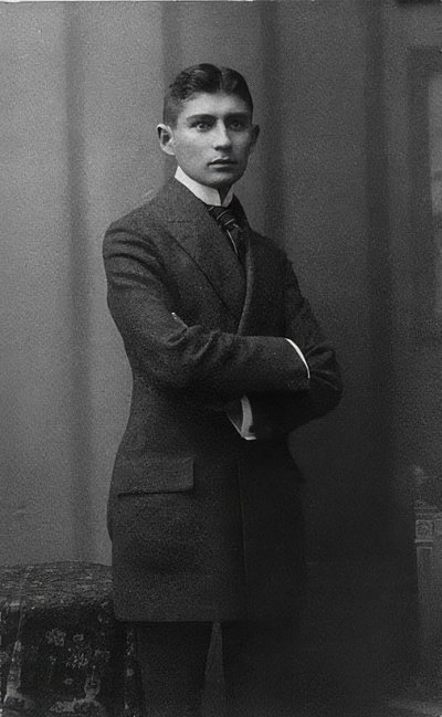 Franz Kafka. Około 1906 r. autorstwa Unbekannt