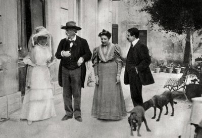 Frederic Mistral, pisarz francuski, 1906 autorstwa Unbekannt