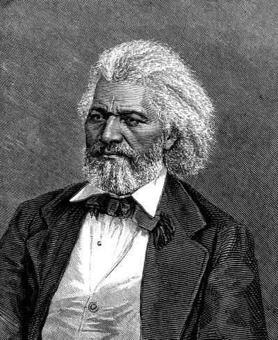 Frederick Douglass 1817-1895, amerykański dyplomata, abolicjonista i pisarz, 1875 autorstwa Unbekannt