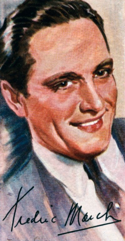 Fredric March, 1897-1975, dwukrotny zdobywca Oscara, amerykański aktor, XX wiek autorstwa Unbekannt