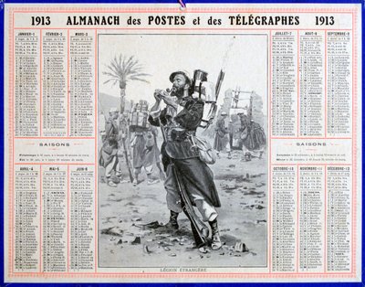 Francuska Legia Cudzoziemska, 1913 autorstwa Unbekannt