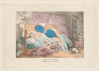 Francuski luksus, czyli Repos a la Francaise, 1800-20., 1800-20. autorstwa Unbekannt