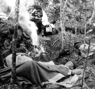 Obóz francuskich Maquis, Francja, 1940-1944 autorstwa Unbekannt