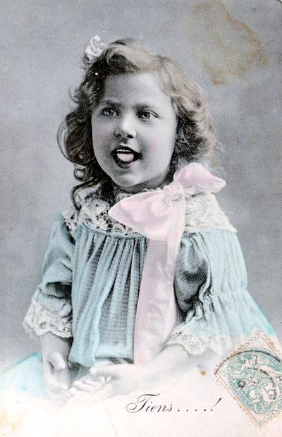 Pocztówka francuska, ok. 1900 autorstwa Unbekannt