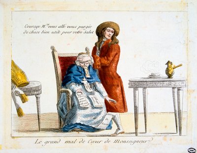 Rewolucja Francuska 1789: antyklerykalizm autorstwa Unbekannt