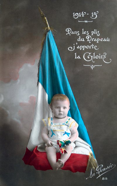 Pocztówka francuska z I wojny światowej, 1914-1918 autorstwa Unbekannt