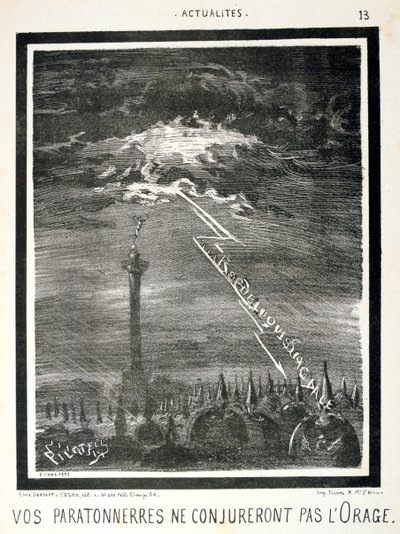 Francuski karykatura antypruska, 1871. autorstwa Unbekannt