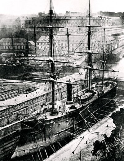 Fregata francuska, lArmide, 1867 autorstwa Unbekannt