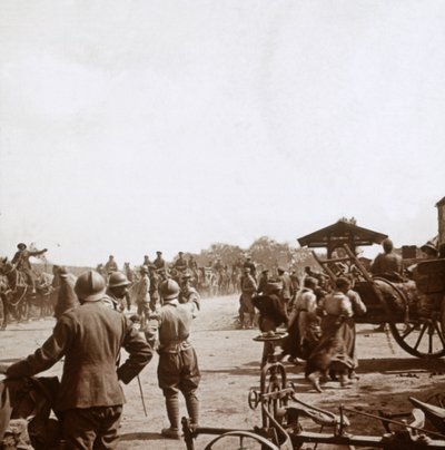 Żołnierze francuscy, Igny, północna Francja, c1914-c1918 autorstwa Unbekannt