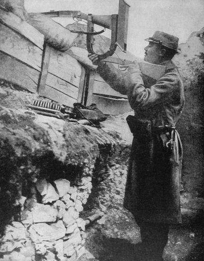 Francuski peryskopowy karabin okopowy, 1915 autorstwa Unbekannt