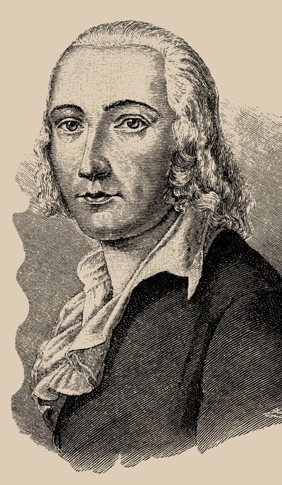 Friedrich Hölderlin 1770-1843. autorstwa Unbekannt