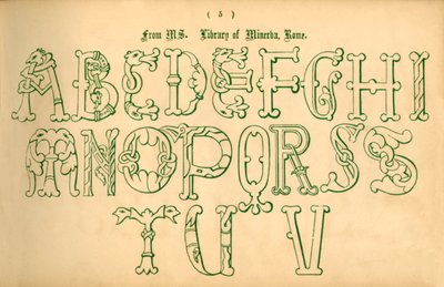 Od MS. Biblioteka Minerwy, Rzym, 1862. autorstwa Unbekannt