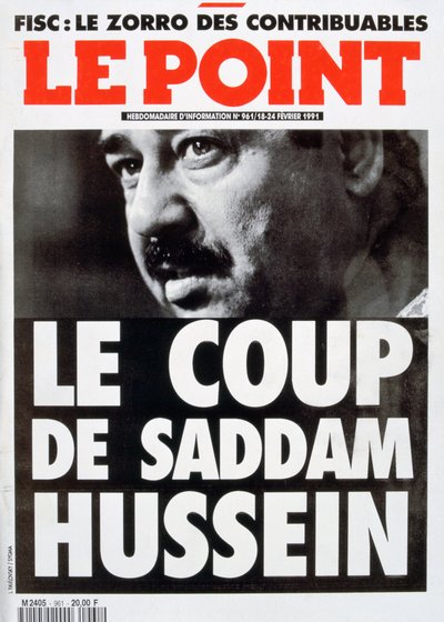 Przednia okładka Le Point, luty 1991 autorstwa Unbekannt