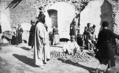 Targ owocowy, Bagdad, Irak, 1917-1919 autorstwa Unbekannt