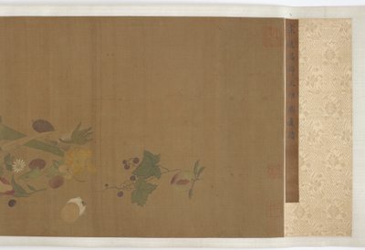 Owoce, warzywa, kwiaty i owady, dynastia Ming, 1368-1644. autorstwa Unbekannt