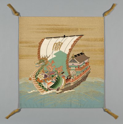 Fukusa Gift Cover, Japonia, późne Edo, okres 1789-1868 Meiji, okres 1868-1912, XIX wiek. autorstwa Unbekannt