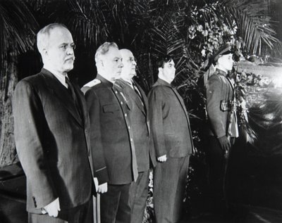 Pogrzeb Józefa Stalina, Moskwa, ZSRR, marzec 1953 autorstwa Unbekannt