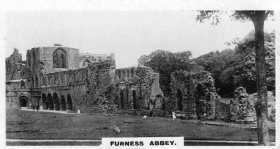 Opactwo Furness, Kumbria, ok. 1920 r. autorstwa Unbekannt
