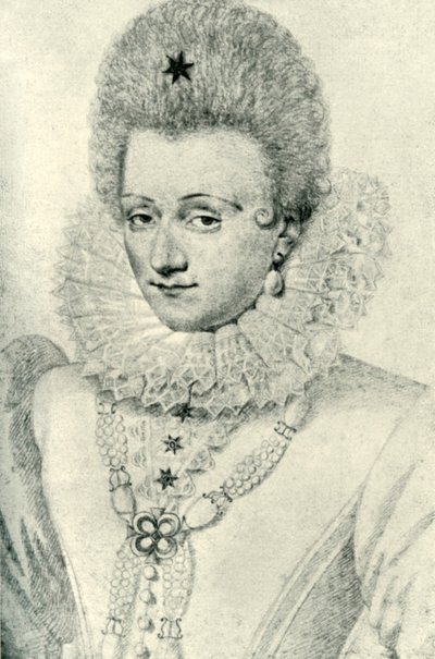 Gabrielle dEstrées, 1599, 1907. autorstwa Unbekannt