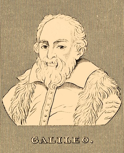 Galileusz, 1564-1642, 1830. autorstwa Unbekannt