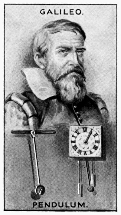 Galileo Galilei, italienischer Physiker, Astronom und Philosoph, um 1924 von Unbekannt