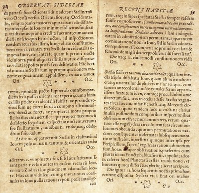 Rysunki Galileusza przedstawiające satelity Jowisza autorstwa Unbekannt