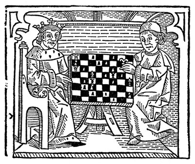 Gra w szachy, 1474 1956 autorstwa Unbekannt