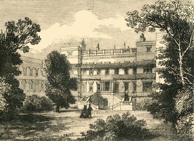 Ogród Front Northumberland House, 1881. autorstwa Unbekannt