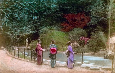 Ogród, Japonia autorstwa Unbekannt