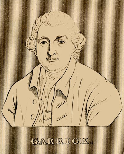 Garrick, 1717-1779, 1830. autorstwa Unbekannt