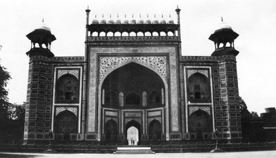 Brama do Tadż Mahal, Agra, Indie, 1916-1917 autorstwa Unbekannt