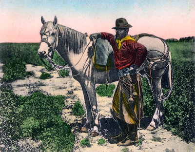 Gaucho, Argentyna, początek XX wieku autorstwa Unbekannt