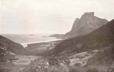 Góra Gavea i południowy Atlantyk, 1914 autorstwa Unbekannt