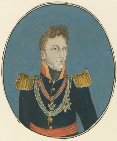 Gebhard Leberecht von Blucher 1742-1819, c. 1800 autorstwa Unbekannt