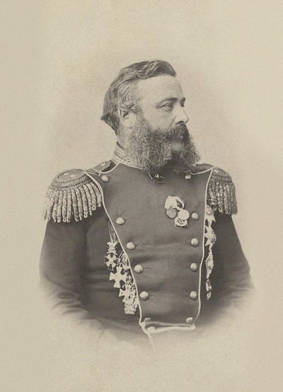 Generał Carl Heinrich von Dehn 1816-1878. autorstwa Unbekannt