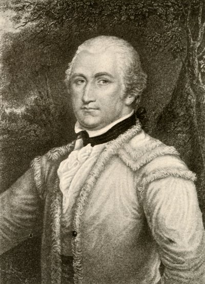 Generał Daniel Morgan w koźlej skórce strażników z Wirginii, c1780, 1937. autorstwa Unbekannt