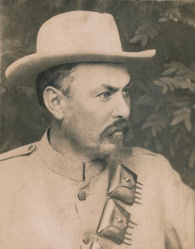 Generał Louis Botha, 1862-1919, afrykanerski żołnierz i mąż stanu, 1894-1907 autorstwa Unbekannt