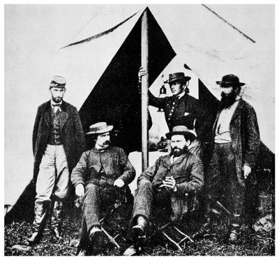 Siedziba generała McClellansa, Antietam, Maryland, wojna secesyjna, 1861-1862 1955 autorstwa Unbekannt