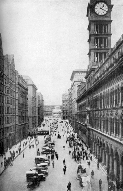 General Post Office, Martin Place, Sydney, Nowa Południowa Walia, Australia, c1924 autorstwa Unbekannt