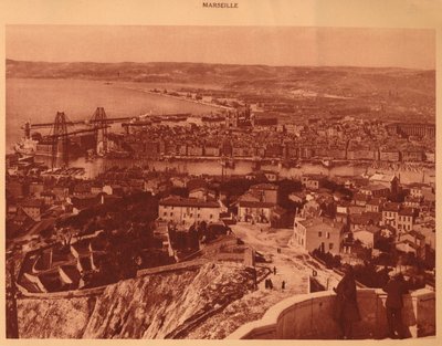 Widok ogólny Marsylii, 1930. autorstwa Unbekannt