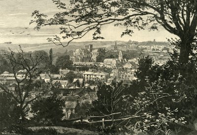 Widok ogólny Winchester, 1898. autorstwa Unbekannt