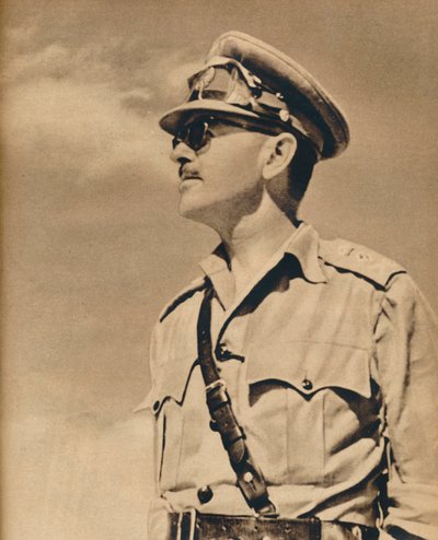 Generał Hon. Sir Harold Alexander, 1943 autorstwa Unbekannt