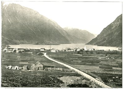 Widok ogólny, Odde, Norwegia, 1895. autorstwa Unbekannt