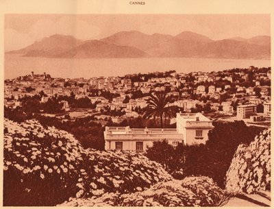 Widok ogólny z Pezou, Cannes, 1930. autorstwa Unbekannt