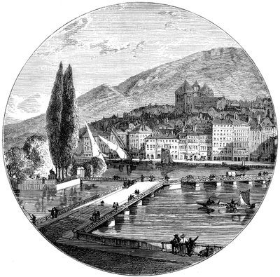 Genewa, Szwajcaria, 1900 autorstwa Unbekannt